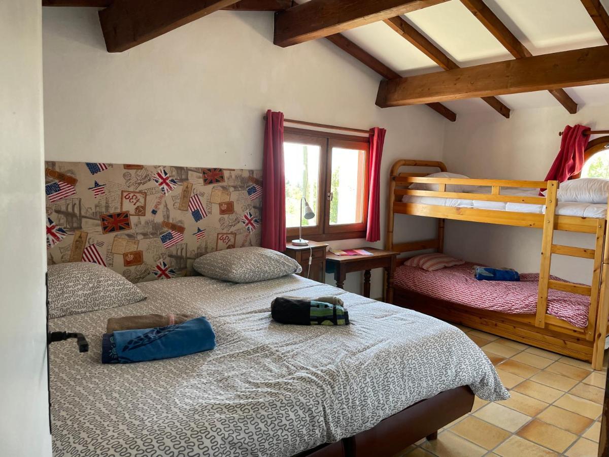 Villa Lazuel, piscine privative chauffée, vue panoramique et jardin clos Aubenas Exterior foto